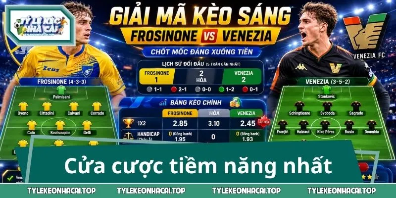 Tổng hợp những cửa cược tiềm năng nhất